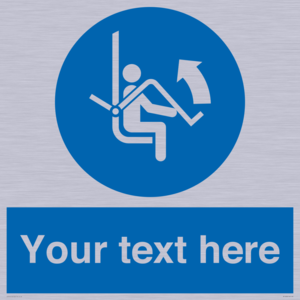 Custom Mandatory: Open safety bar of chairlift